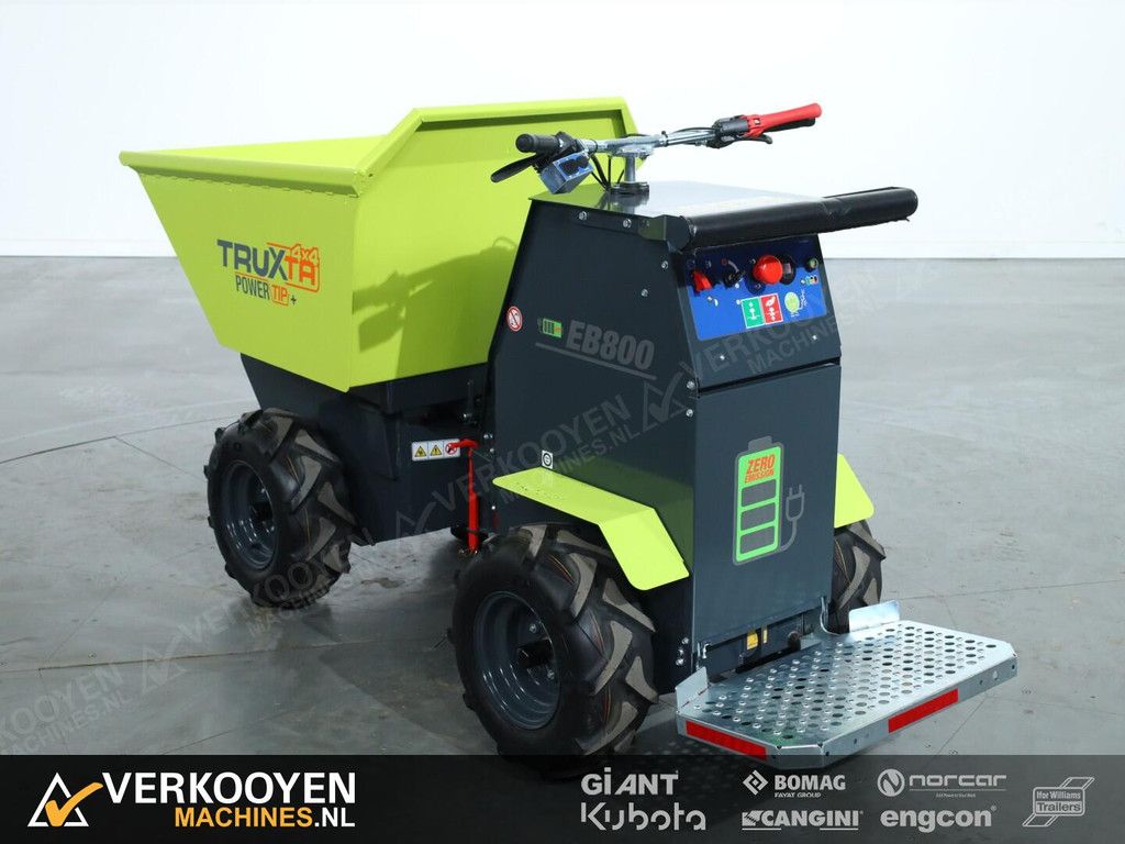 2024 Truxta BENDie EB800 PTP VV1436 Elektrische dumper