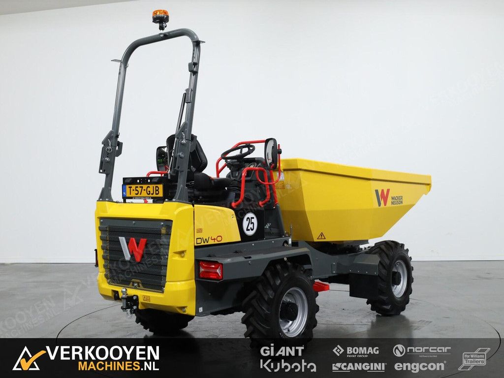 2025 Wacker Neuson DW40 Swivel Dumper VV1455