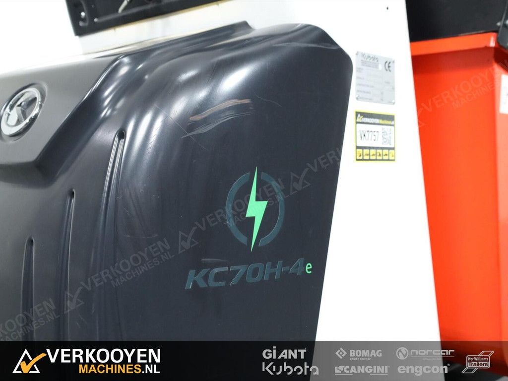 2021 Kubota KC70H-4e Elektrische rupsdumper VK7757 Rupsdumper Elektrisch