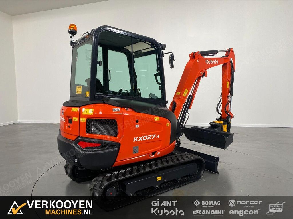 2025 Kubota KX027-4 Hi Spec + Engcon EC204-CW05 ADV1047