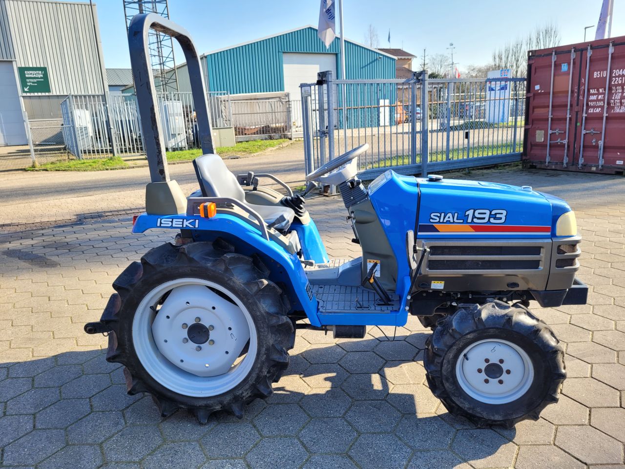 Iseki sial 193 4x4 mini trekker