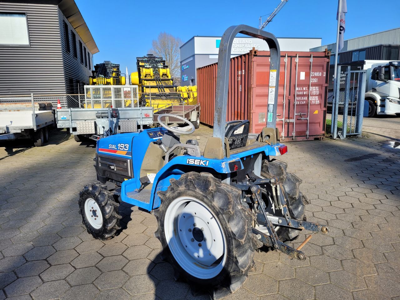 Iseki sial 193 4x4 mini trekker