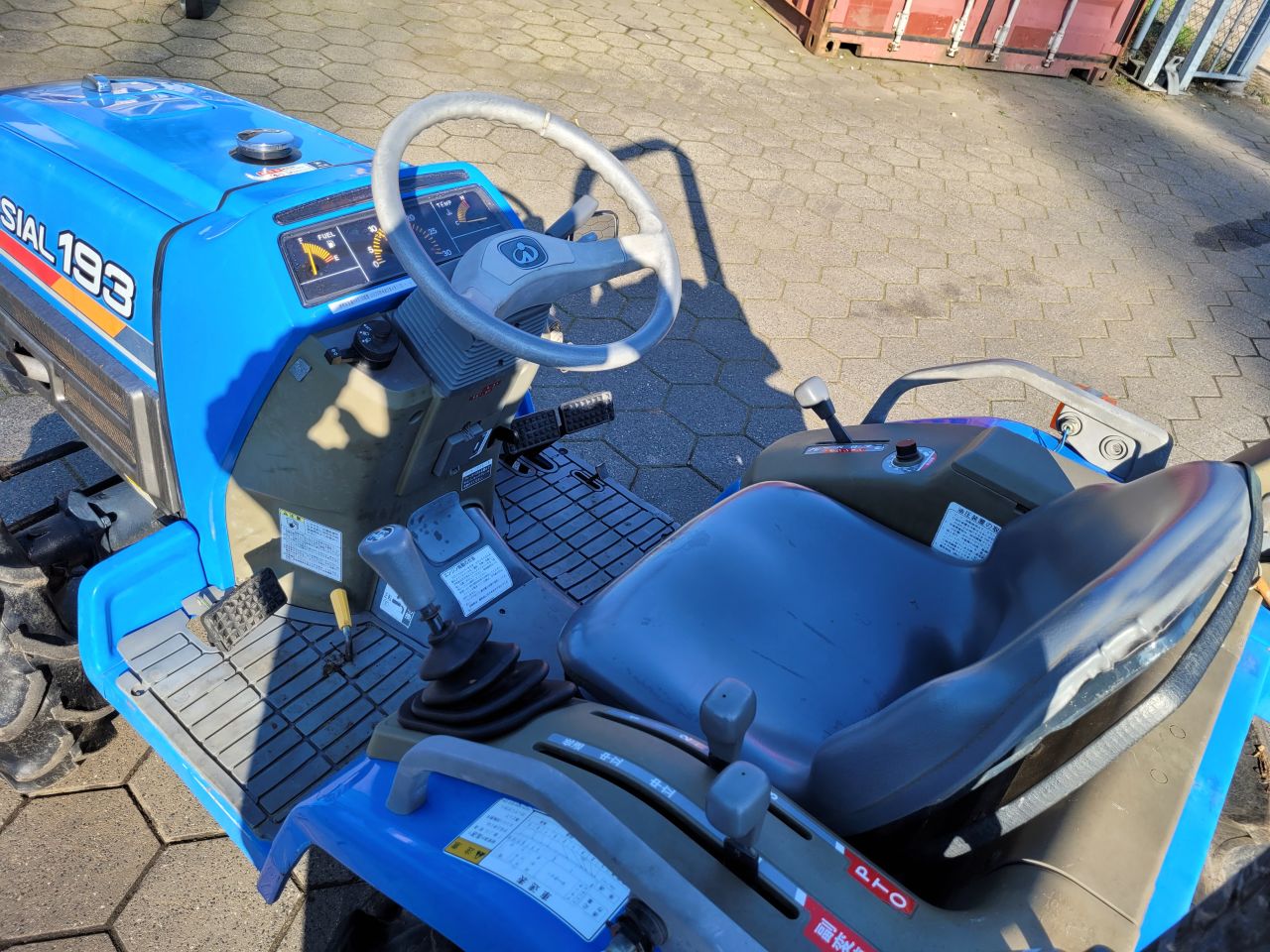 Iseki sial 193 4x4 mini trekker