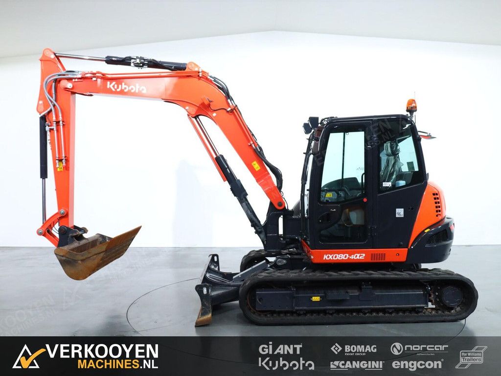 2022 Kubota KX080-4a2 Mono VK9685