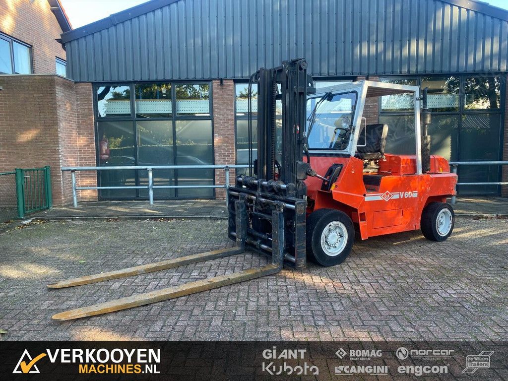 1991 O & K V60 - Forkpositioner + Sideshift VK8587