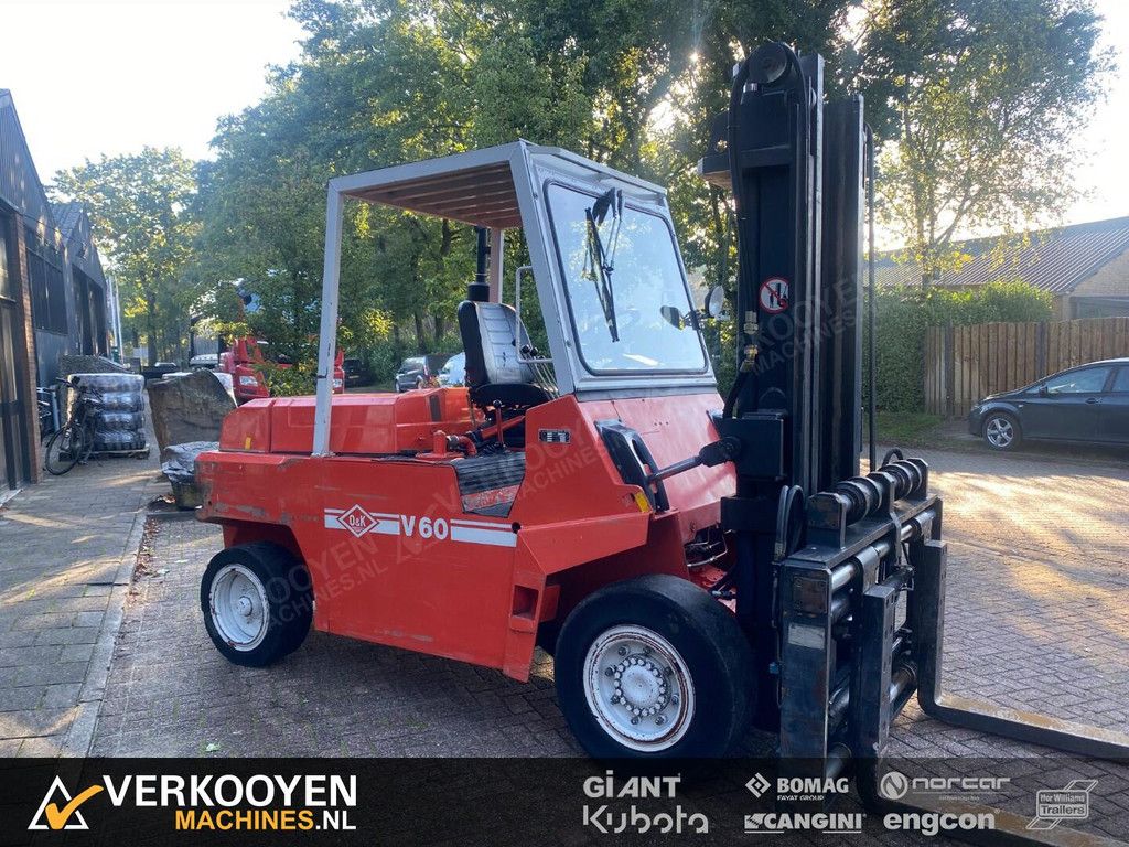 1991 O & K V60 - Forkpositioner + Sideshift VK8587