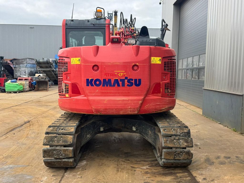 Komatsu PC138US - Tripple boom + blade