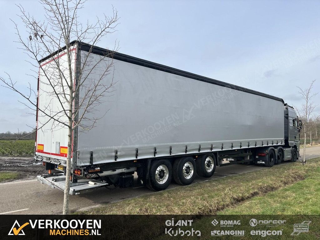2018 Schmitz Cargobull 3CB 3ST Schuifzeil Oplegger - Liftas - Laadklep - Schuifdak - Alcoa LT587