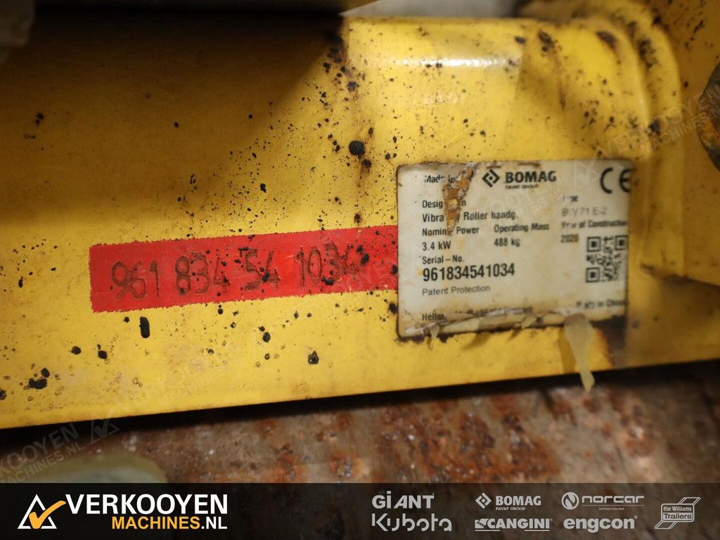 2020 Bomag BW71E-2 VK9066