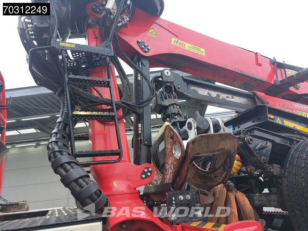 Volvo FMX FMX 540 6X6 6x6 Palfinger Epsilon S260L87 wood crane Holztransport VEB+ Automatic Euro 6