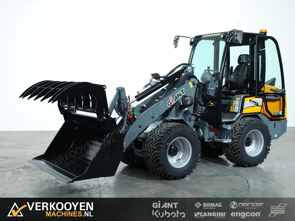 2025 Giant Puinbak met bovenklem 150cm (gesneden tanden) ADV1160