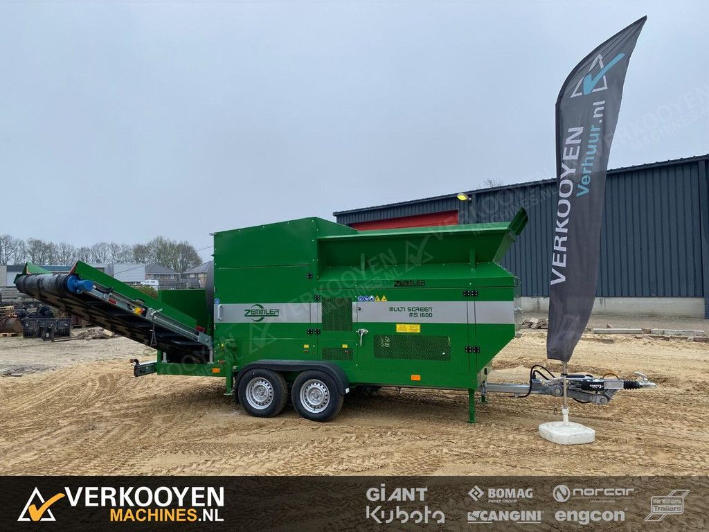 2022 Zemmler Multi Screen MS1600 Zeef VV1217