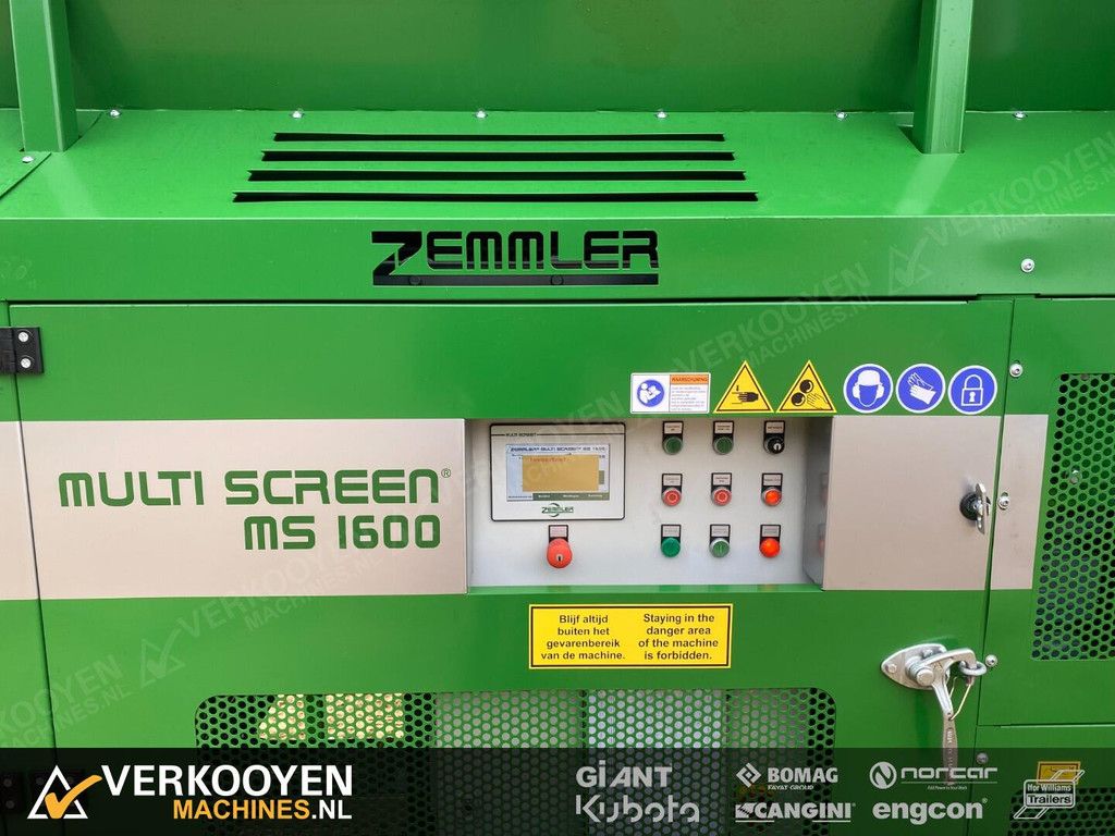 2022 Zemmler Multi Screen MS1600 Zeef VV1217