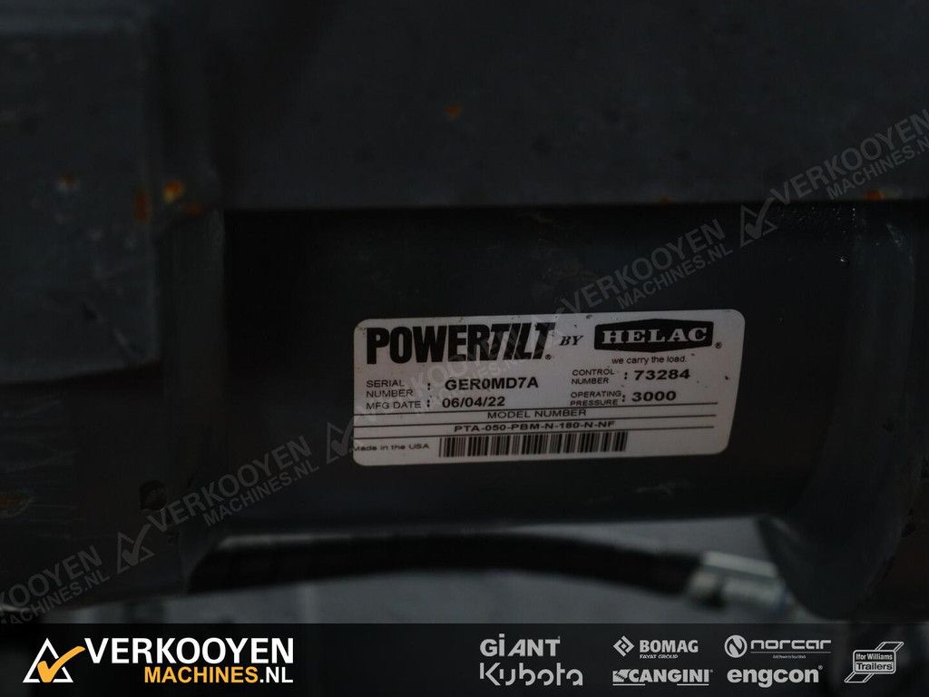 2023 Lehnhoff Powertilt PTS050 mit HS03 (MS03) + Loffel fur KX042-4 / KX037-4 DV1313