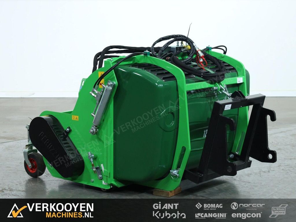 1 Giant Klepelmaaier 120cm met opvangbak (30-40 l/min) VV1450