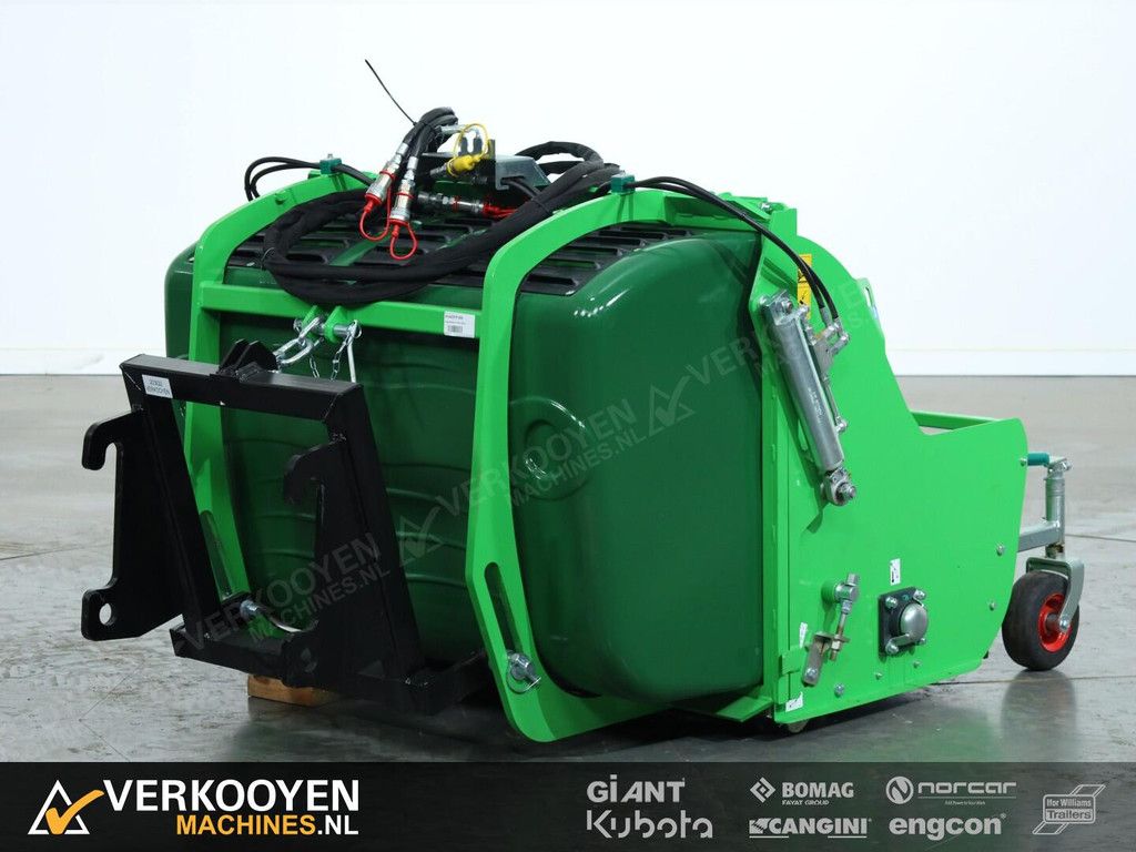 1 Giant Klepelmaaier 120cm met opvangbak (30-40 l/min) VV1450