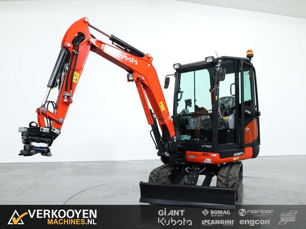 2025 Compacttilt CT3 - Kantelstuk Kubota - CW05 (2,0 - 3,0t) ADV1153
