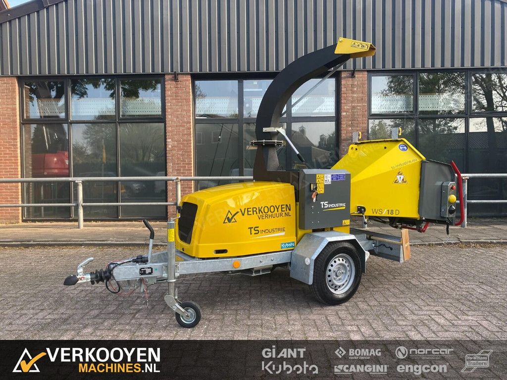 2022 TS Industrie WS/18D 35pk Versnipperaar / Hakselaar VV1225