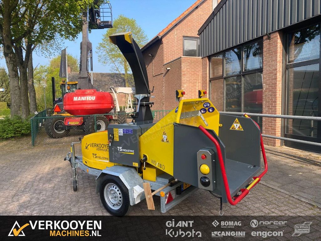 2022 TS Industrie WS/18D 35pk Versnipperaar / Hakselaar VV1225