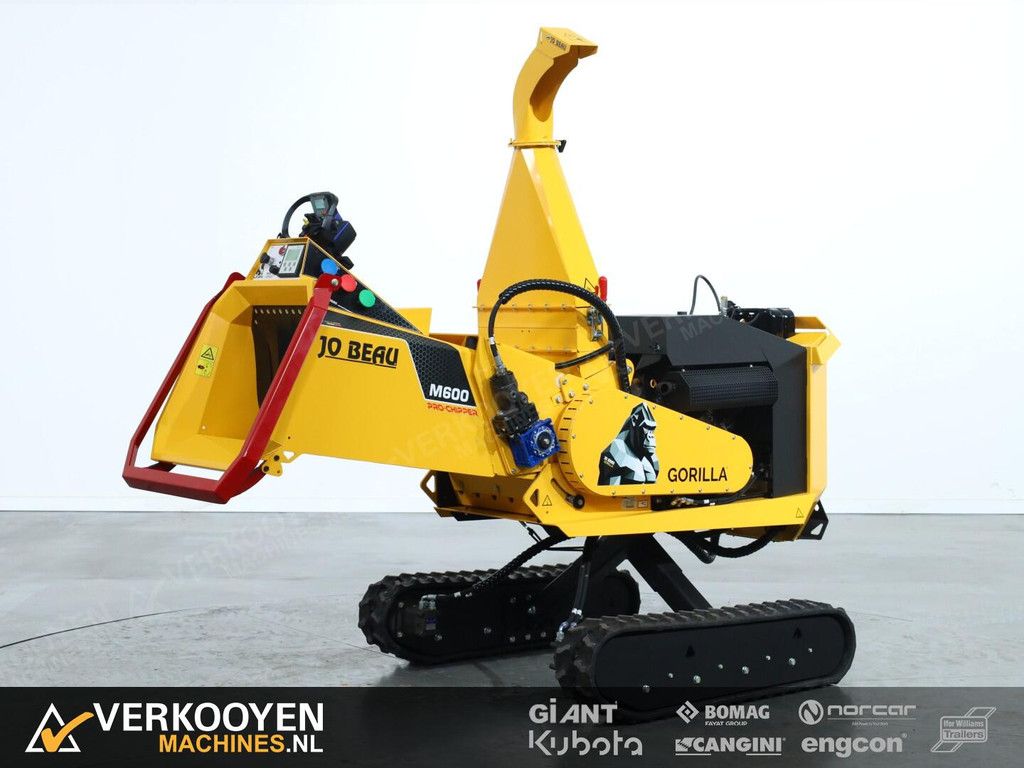 2024 Jo Beau M600 Gorilla Hakselaar / Versnipperaar 40pk X-Tracks VV1434