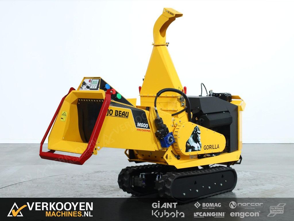 2024 Jo Beau M600 Gorilla Hakselaar / Versnipperaar 40pk X-Tracks VV1434