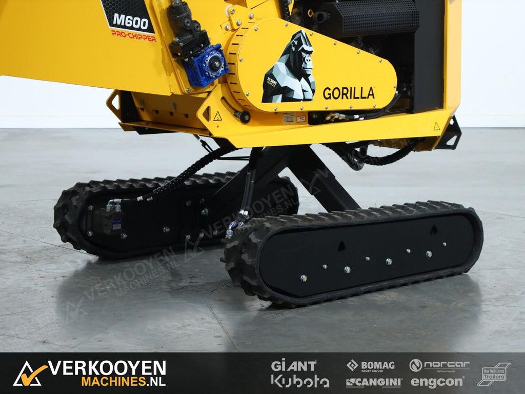 2024 Jo Beau M600 Gorilla Hakselaar / Versnipperaar 40pk X-Tracks VV1434