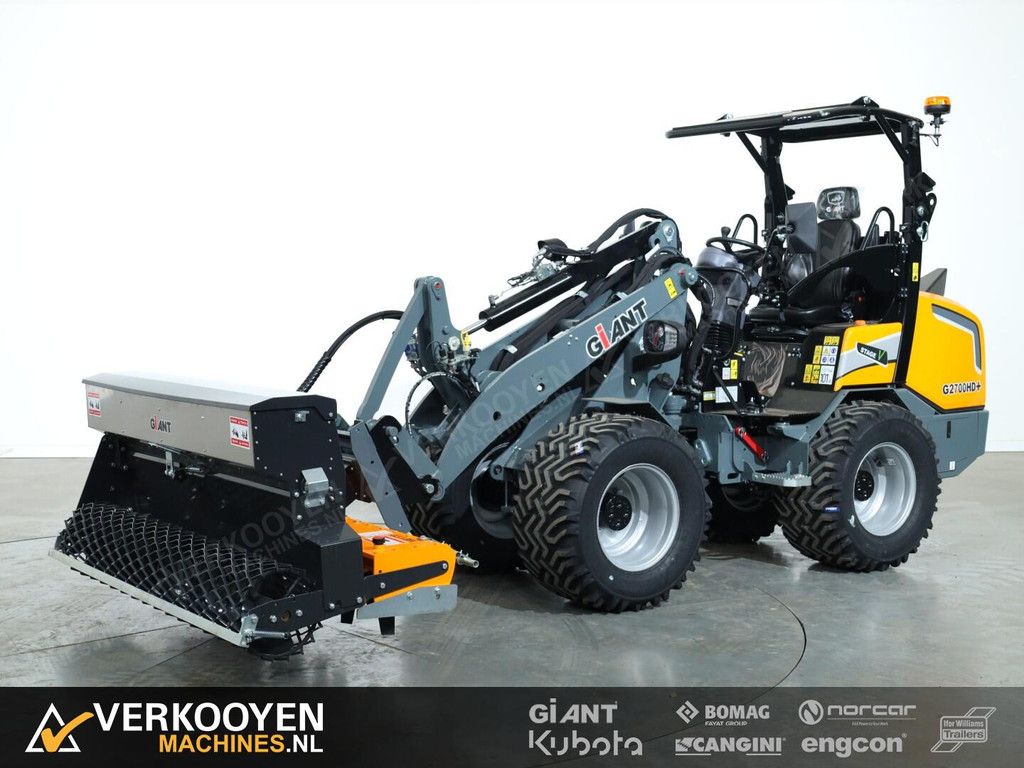 2025 Giant Rotorkopeg 170cm incl graszaaibak en gaasrol (30ltr) VK10426