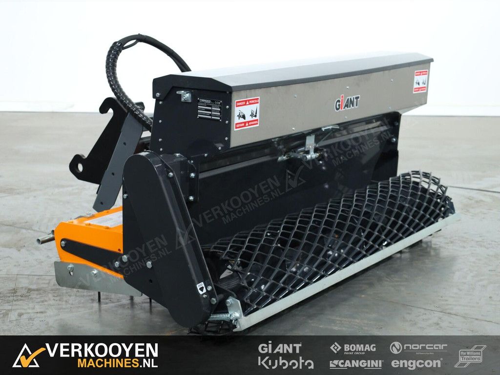 2025 Giant Rotorkopeg 170cm incl graszaaibak en gaasrol (30ltr) VK10426