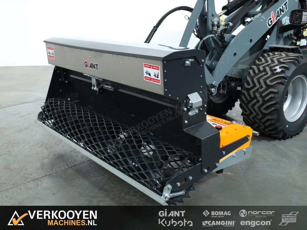 2025 Giant Rotorkopeg 170cm incl graszaaibak en gaasrol (30ltr) VK10426