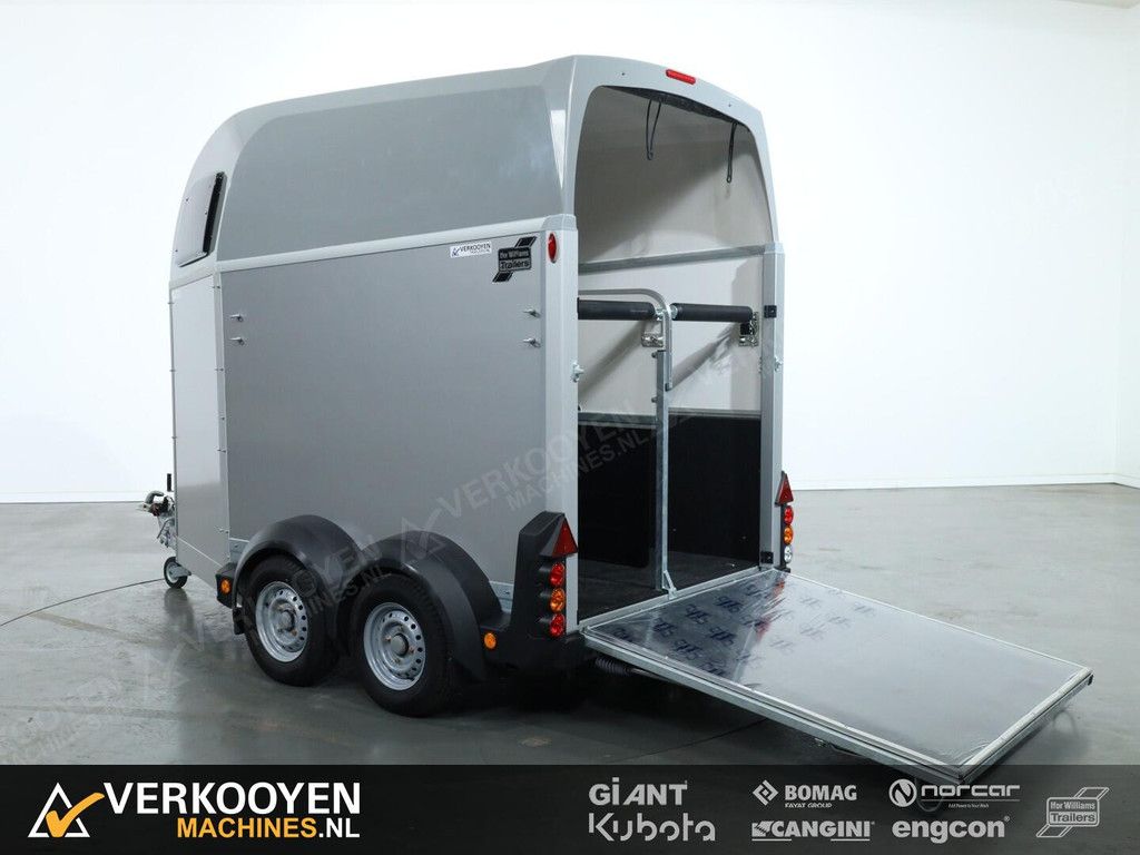 2025 Ifor Williams HBEco 506 Paardentrailer 2-paards (zilver) VT778