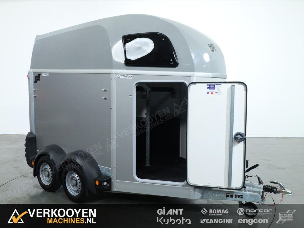 2025 Ifor Williams HBEco 506 Paardentrailer 2-paards (zilver) VT778
