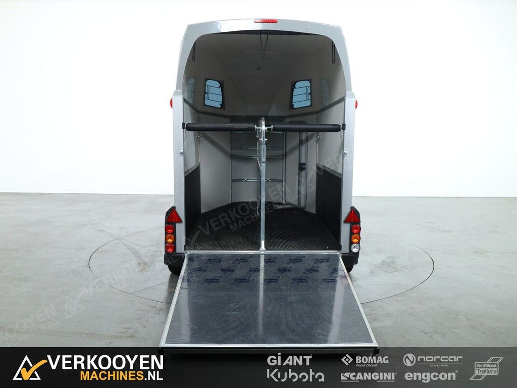 2025 Ifor Williams HBEco 506 Paardentrailer 2-paards (zilver) VT778