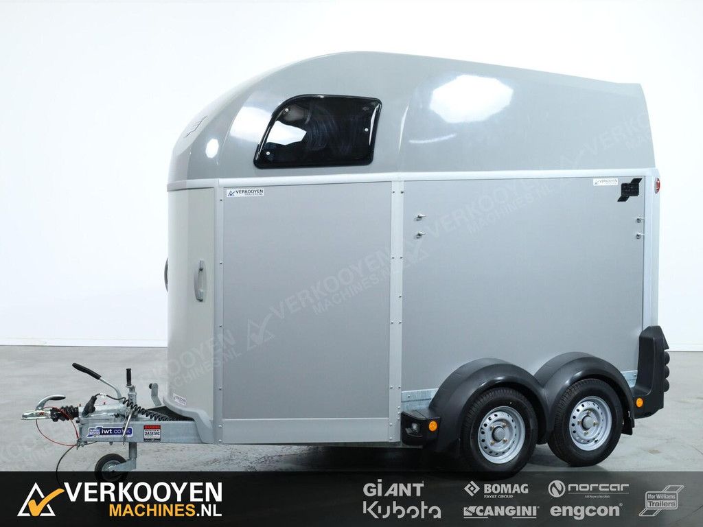 2025 Ifor Williams HBEco 506 Paardentrailer 2-paards (zilver) VT778