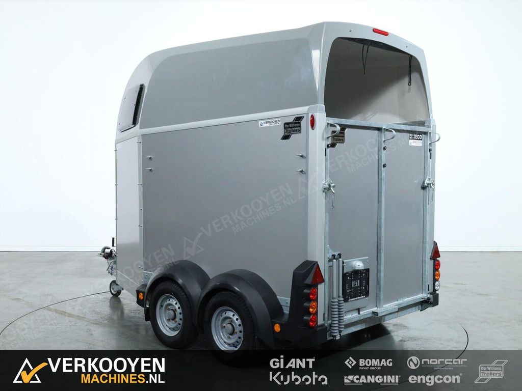 2025 Ifor Williams HBEco 506 Paardentrailer 2-paards (zilver) VT778