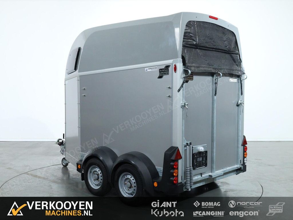 2025 Ifor Williams HBEco 506 Paardentrailer 2-paards (zilver) VT778
