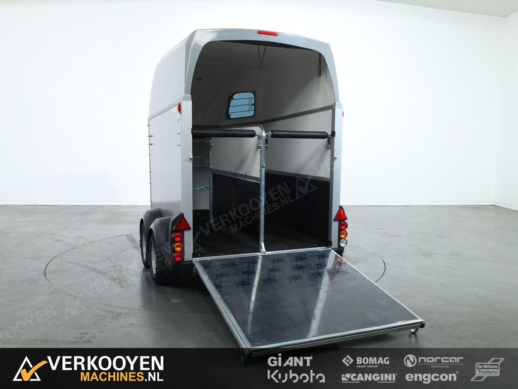 2025 Ifor Williams HBEco 506 Paardentrailer 2-paards (zilver) VT778