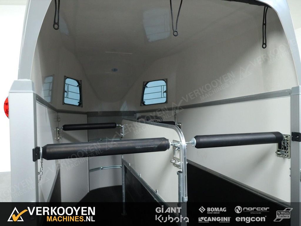 2025 Ifor Williams HBEco 506 Paardentrailer 2-paards (zilver) VT778