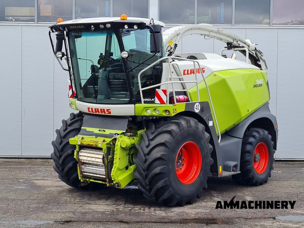 Claas Jaguar 940 shredlage, NIR sensor, dual header drive