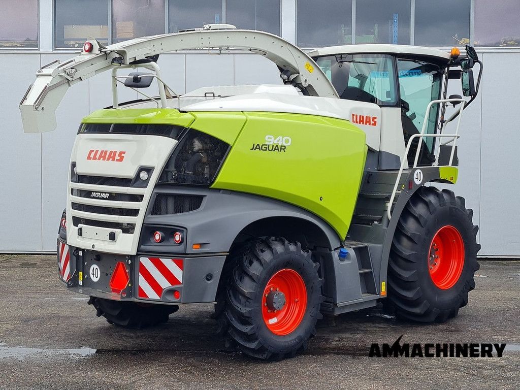 Claas Jaguar 940 shredlage, NIR sensor, dual header drive