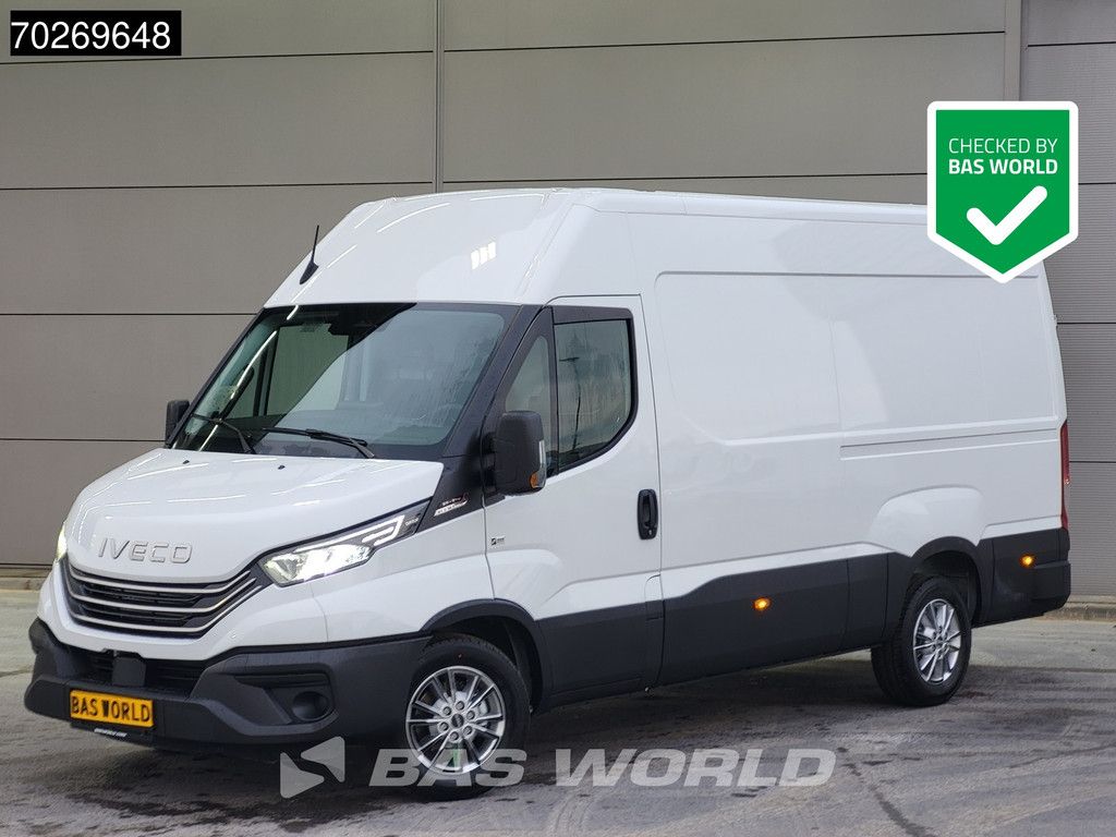 Iveco Daily 35S21 BPM VRIJ! 3.0L Automaat 210PK L2H2 3,5t Trekhaak ACC LED Airco Camera Parkeersensoren Tacho CarPlay Euro6 L2 12m3 Klima AHK