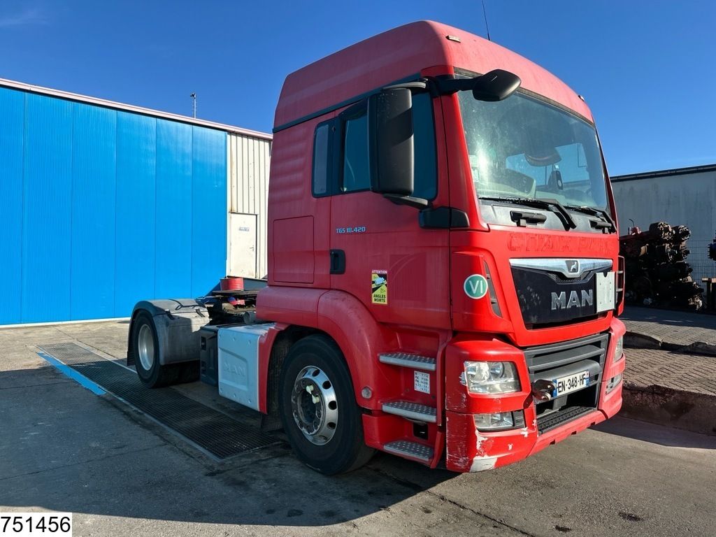 MAN TGS 18 420 EURO 6, Standairco, Retarder, PTO