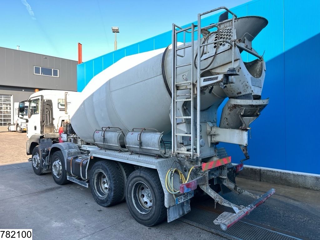 MAN TGS 32 420 EURO 6, 8x4, Stetter 9m3