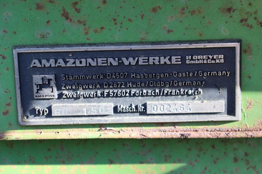 Rasenmäher Amazone GH150