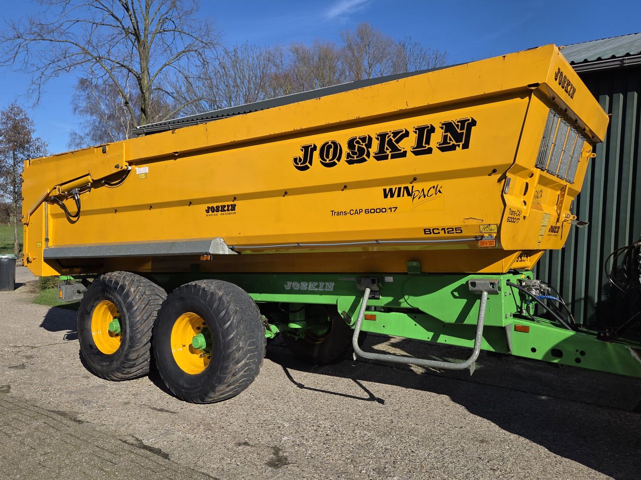 Joskin Trans-Cap6000/17 Akkerbouwkipper kipper