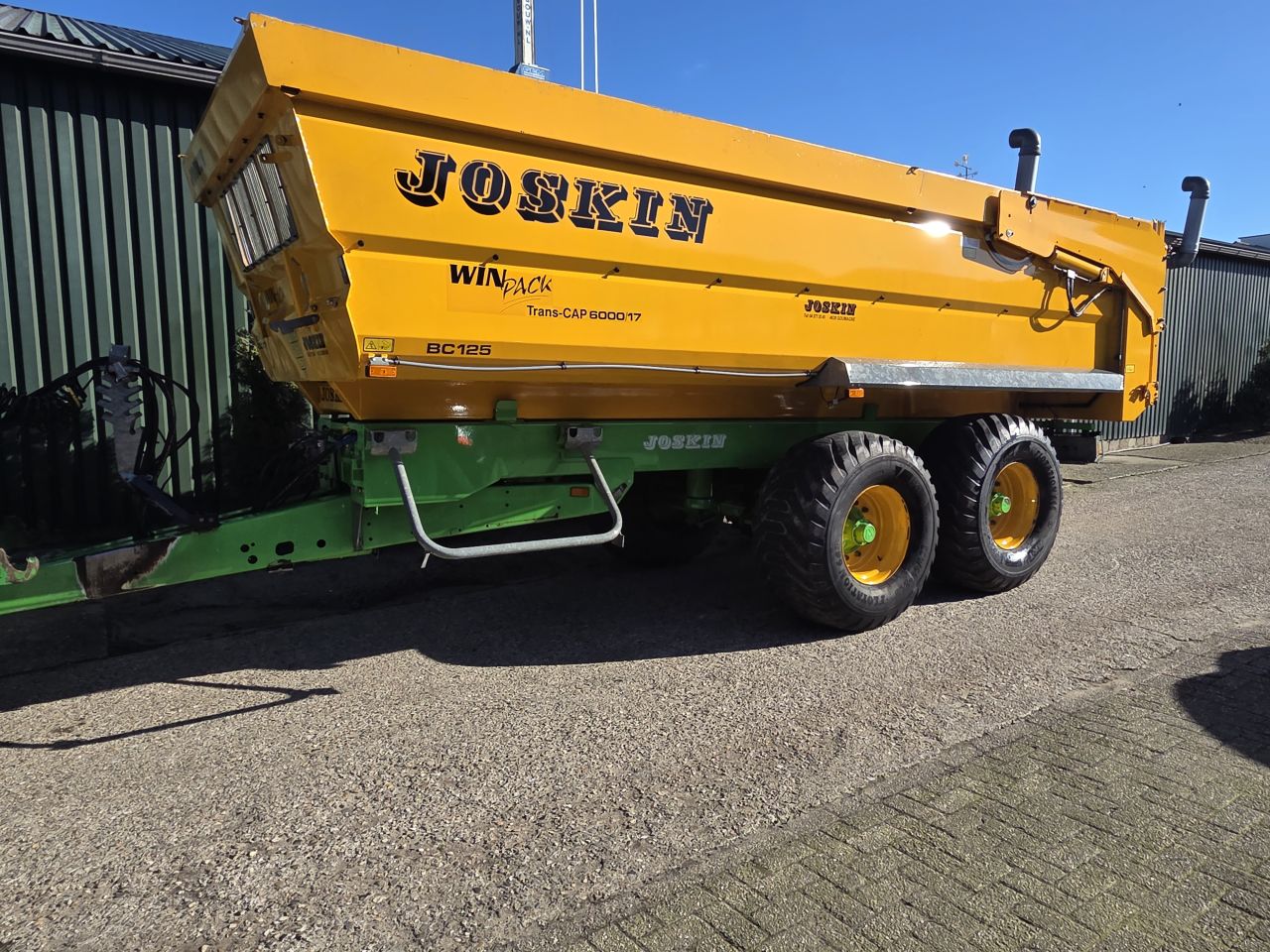 Joskin Trans-Cap6000/17 Akkerbouwkipper kipper