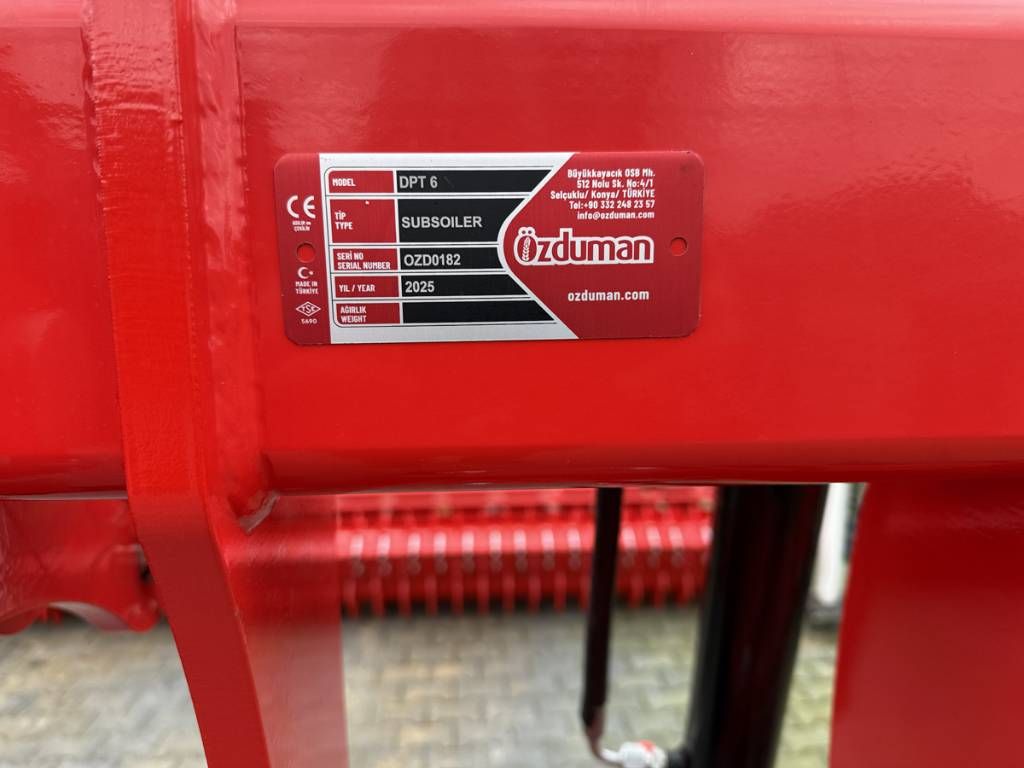 OZDUMAN DTP-6 woeler