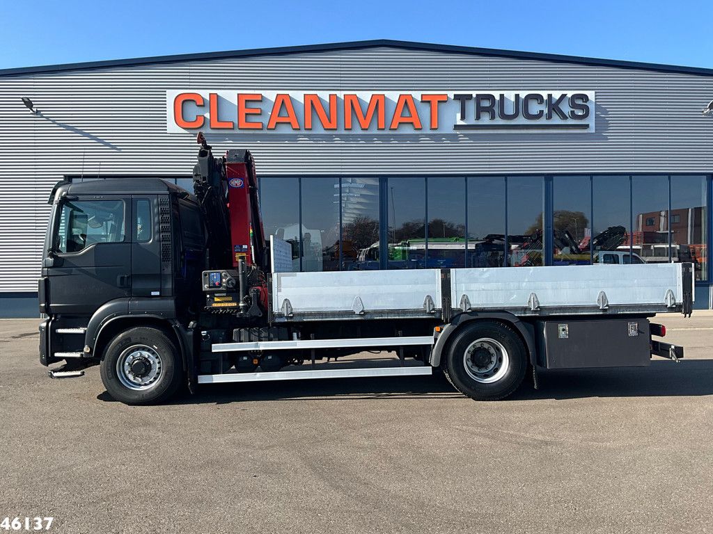 MAN TGS 18.400 4x4H Euro 6 HMF 21 Tonmeter laadkraan