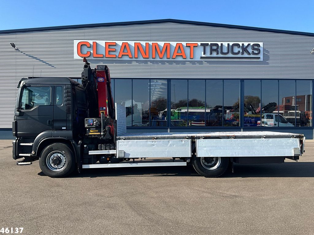 MAN TGS 18.400 4x4H Euro 6 HMF 21 Tonmeter laadkraan