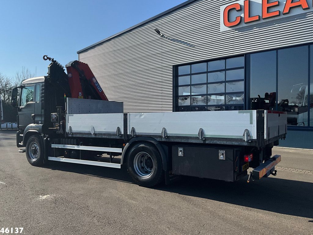 MAN TGS 18.400 4x4H Euro 6 HMF 21 Tonmeter laadkraan