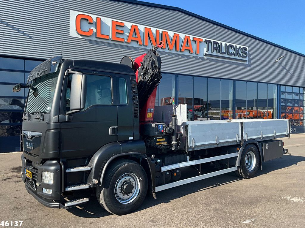 MAN TGS 18.400 4x2 Euro 6 HMF 21 Tonmeter laadkraan